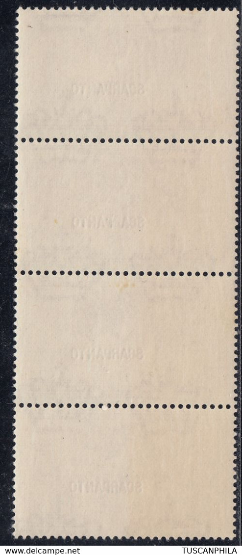 1932 Giuseppe Garibaldi 4 Val. Sass. 22 MNH** Cv 280 - Egée (Scarpanto)