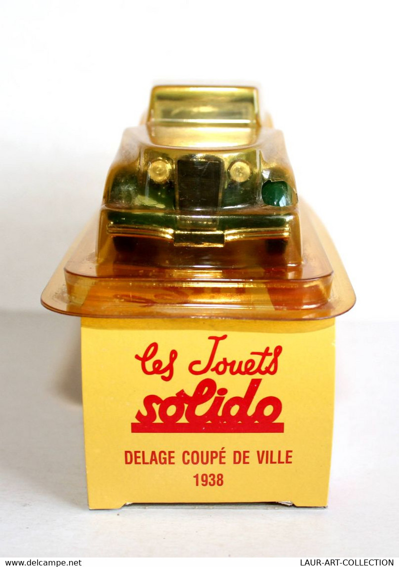 SOLIDO - DELAGE COUPE DE VILLE 1938 - MINIATURE 1/43 VOITURE AUTO MODELE REDUIT - ANCIEN VEHICULE COLLECTION  (2502.96) - Solido