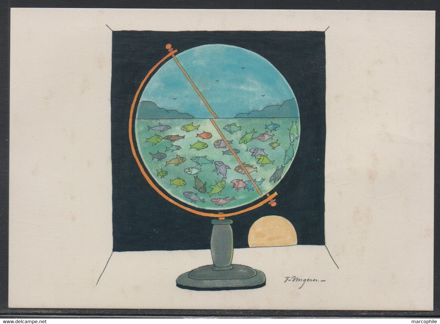 TOMI UNGERER - ALSACE - GLOBE / 2002 CPM CENTENAIRE DU LYCEE DES PONTONNIERS STRASBOURG (ref 8456a) - Ungerer