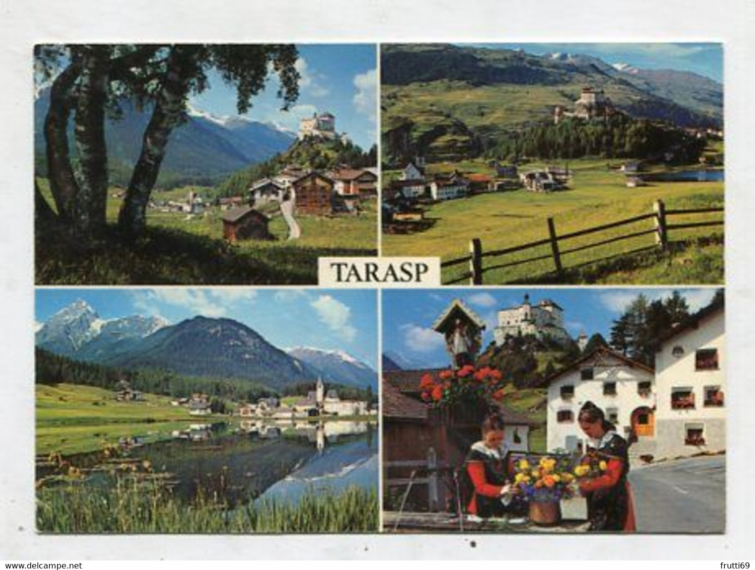 AK 120220 SWITZERLAND - Schloss Tarasp Mit Sparsels - Tarasp