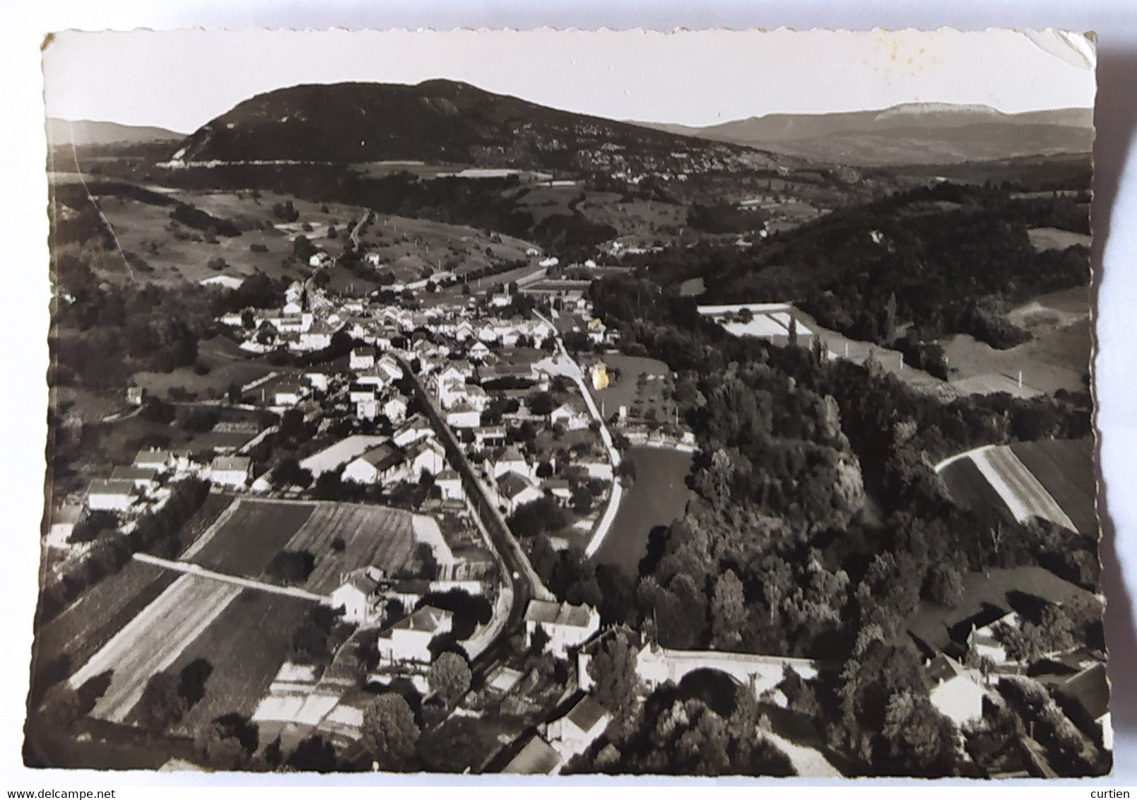 FRANGY . 74 . Vue Générale Aerienne . 1965.  A Reconnaitre  . - Frangy