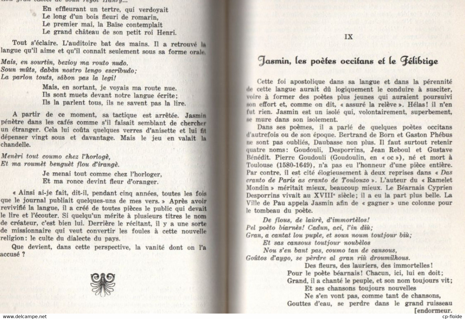 LIVRE . " JASMIN VIVANT " . CHARLES PUJOS . ÉDITIONS G. COUDERC NÉRAC . PATOIS . OCCITAN - Ref. N°226L - - Ohne Zuordnung