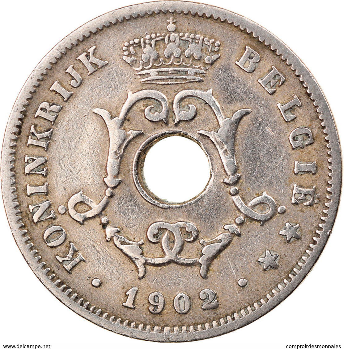 Monnaie, Belgique, 10 Centimes, 1902, TTB, Copper-nickel, KM:49 - 10 Cent