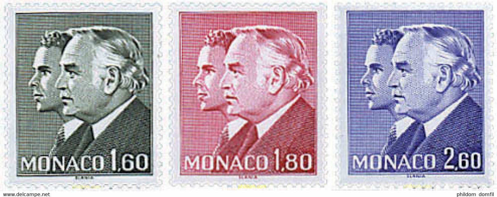 34797 MNH MONACO 1982 PRINCIPES RAINIERO III Y ALBERTO - Autres & Non Classés