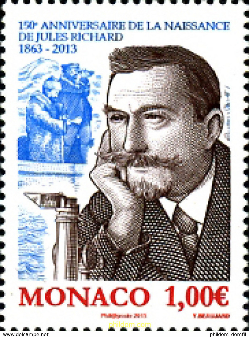 310018 MNH MONACO 2013 J.RICHARD - Sonstige & Ohne Zuordnung