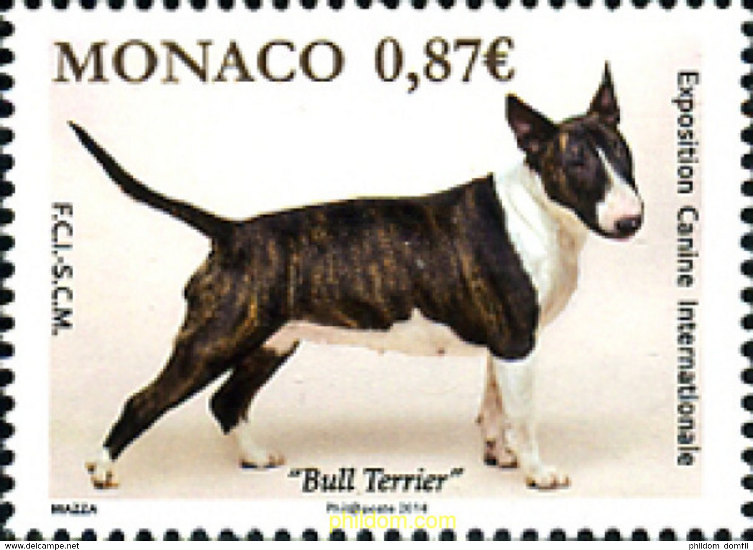 317794 MNH MONACO 2014 PERRO - Sonstige & Ohne Zuordnung