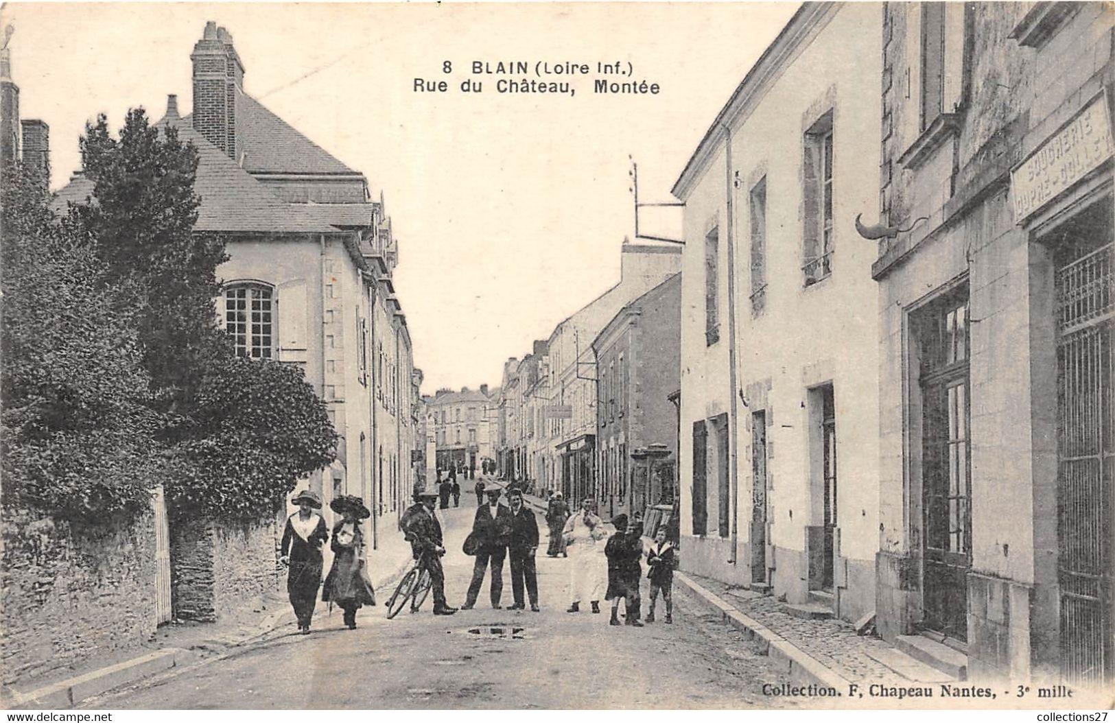 44-BLAIN- RUE DU CHÂTEAU MONTEE - Blain