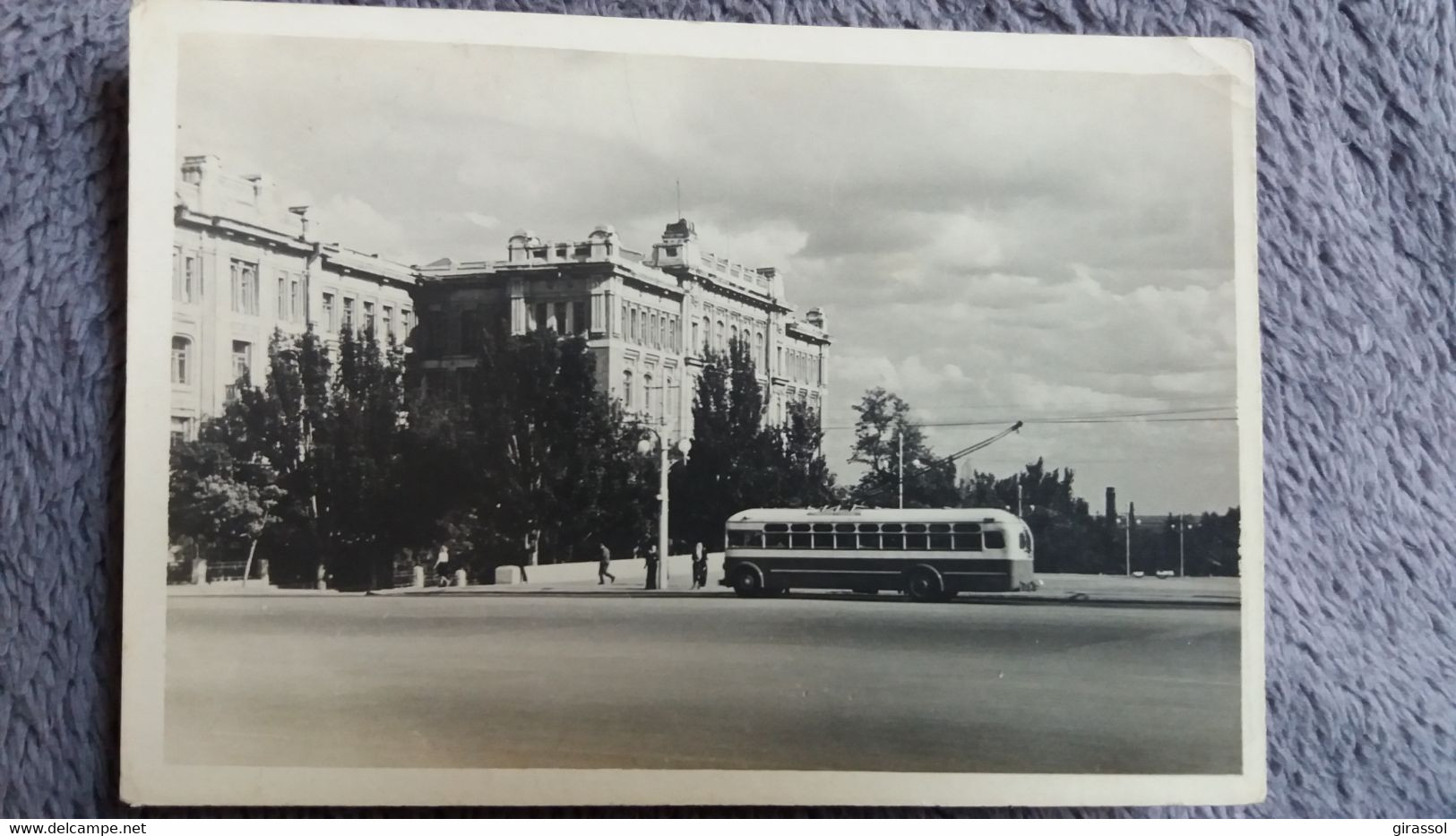 CPSM VEHICULE BUS CAR TROLLEYBUS RUSSIE ? PAYS DE L EST - Bus & Autocars