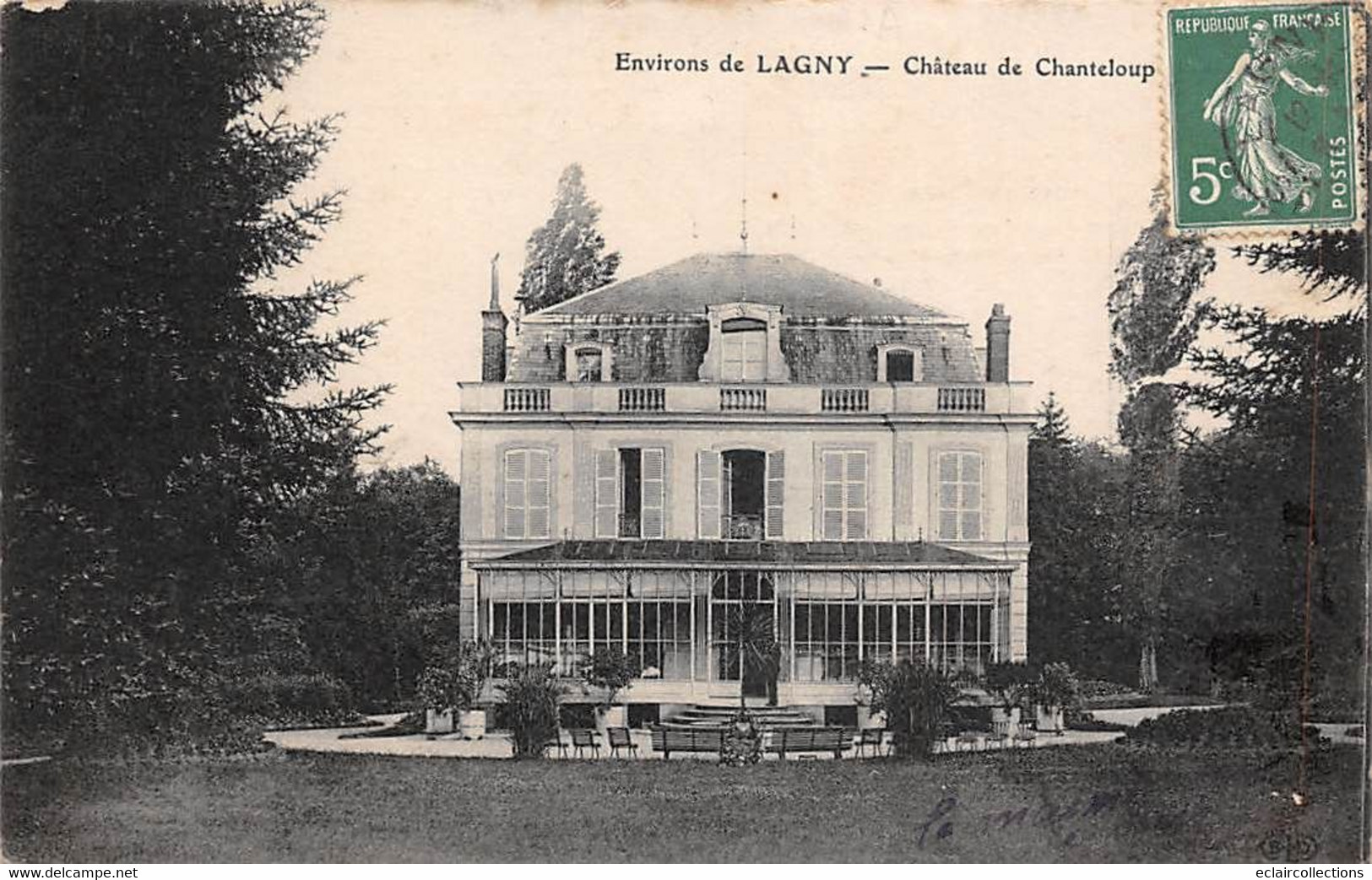 Lagny Sur Marne               77        Château De Chanteloup           (voir Scan) - Lagny Sur Marne