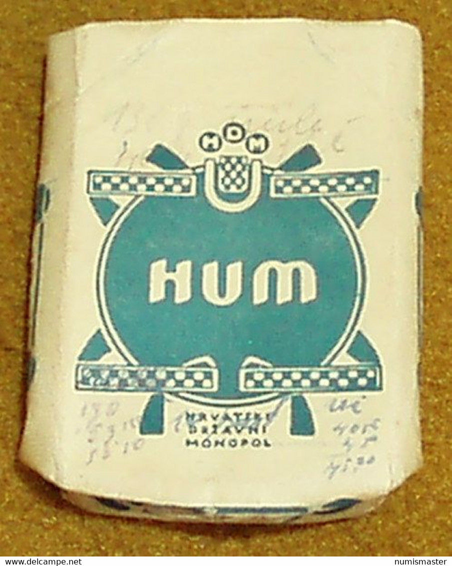 WW II , CROATIA N. D. H. CIGARETES HUM BOX - Zigarettenetuis (leer)