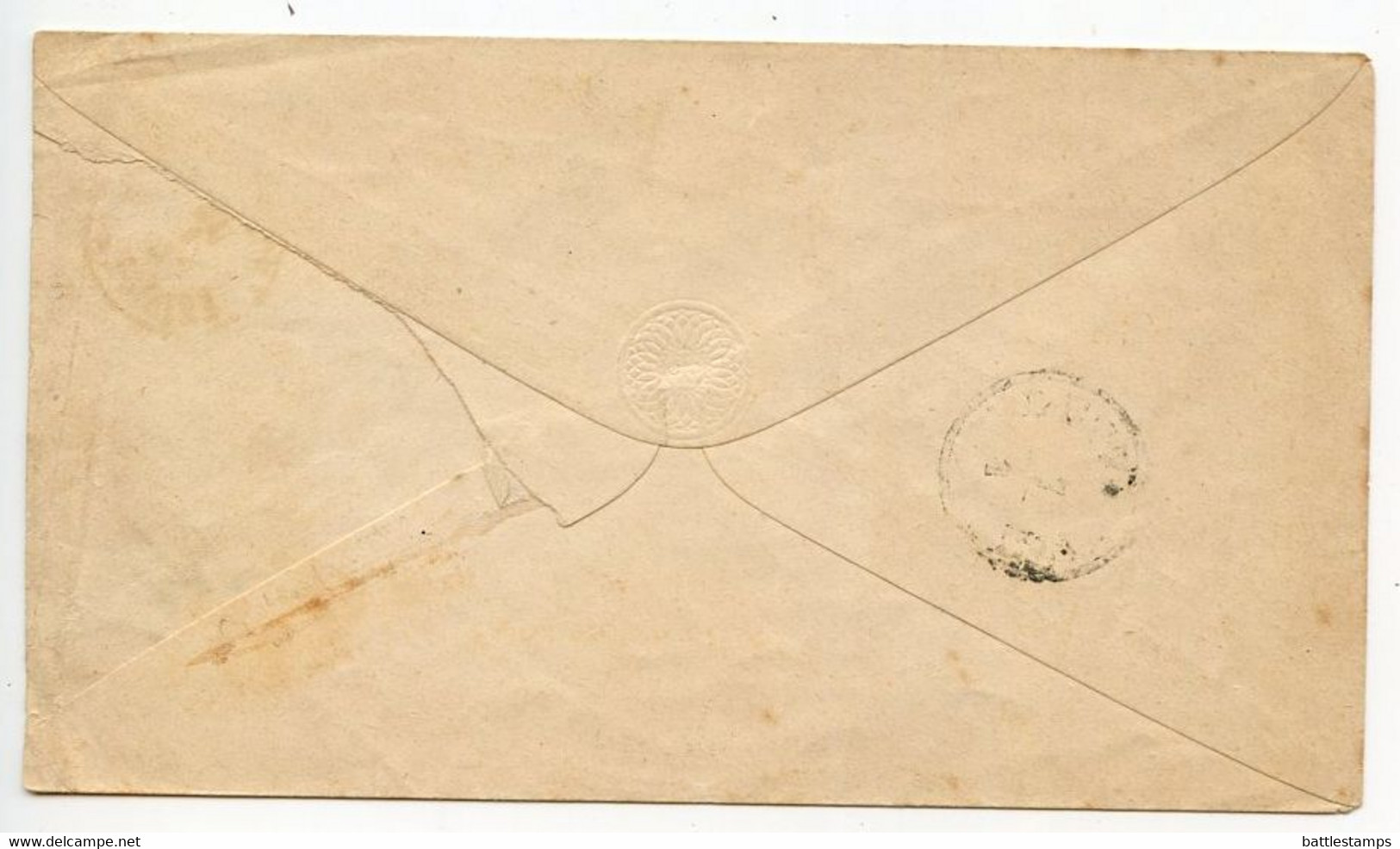 Austria 1879 5kr Franz Josef Postal Envelope; Oppatowitz Bei Getwitsch Postmark - Covers