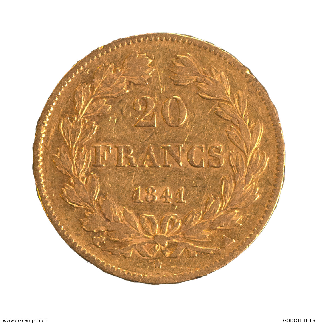 Louis-Philippe-20 Francs 1841 Paris - 20 Francs (or)