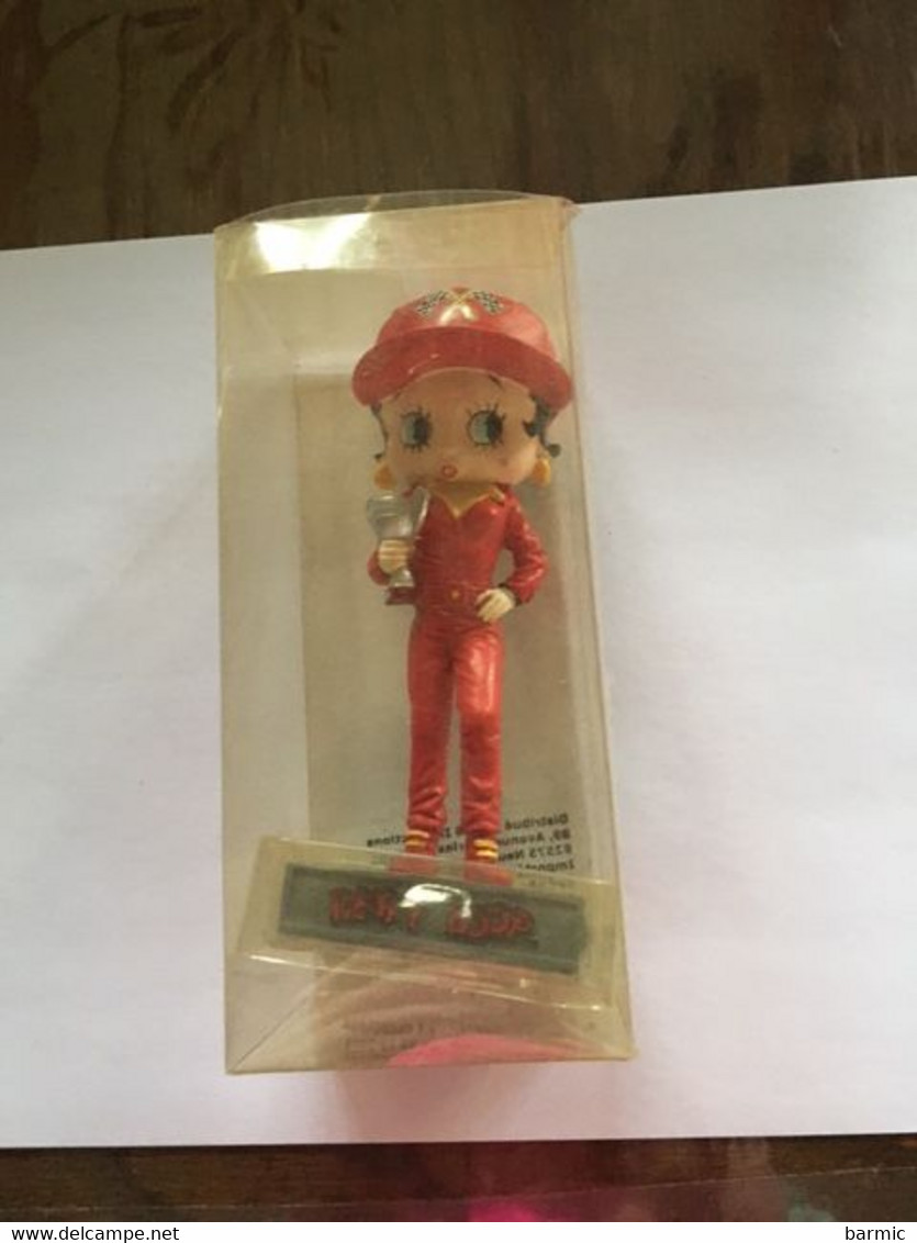 FIGURINE BETTY BOOP,  PILOTE DE COURSE  N°11  AVEC SON LIVRET DE 18 PAGES REF 6064 - Sonstige & Ohne Zuordnung