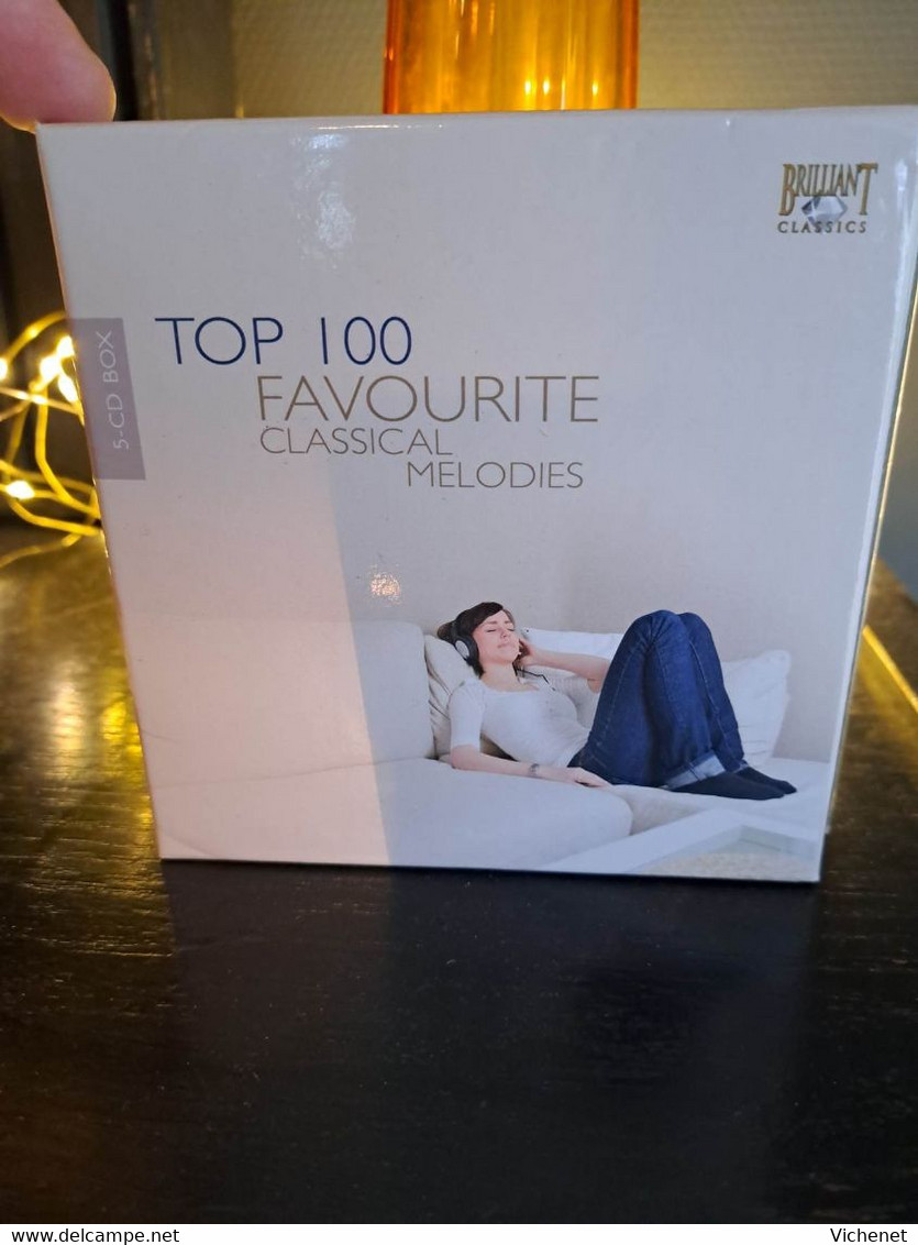 Top 100 Favourite Classical Melodies (5 CD's) - Hit-Compilations