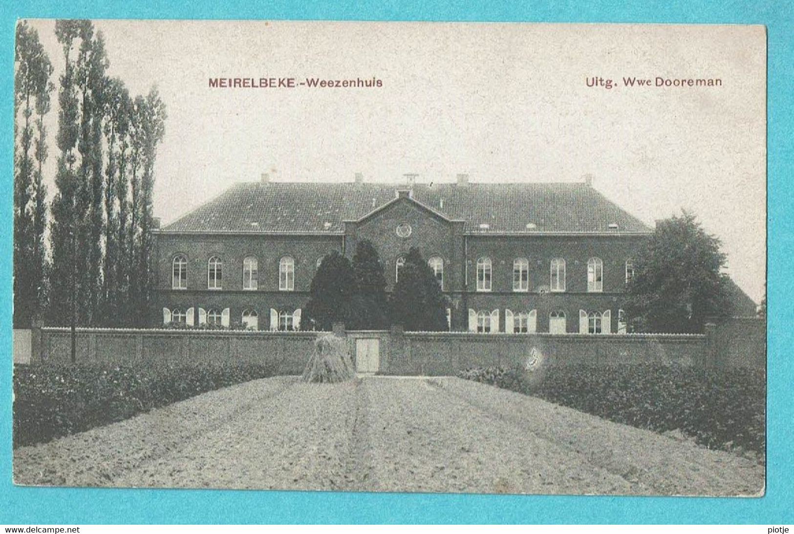 * Merelbeke - Meirelbeke (Gent - Oost Vlaanderen) * (Uitg Wwe Dooreman) Wezenhuis, Orphelinat, Unique, TOP Rare - Merelbeke