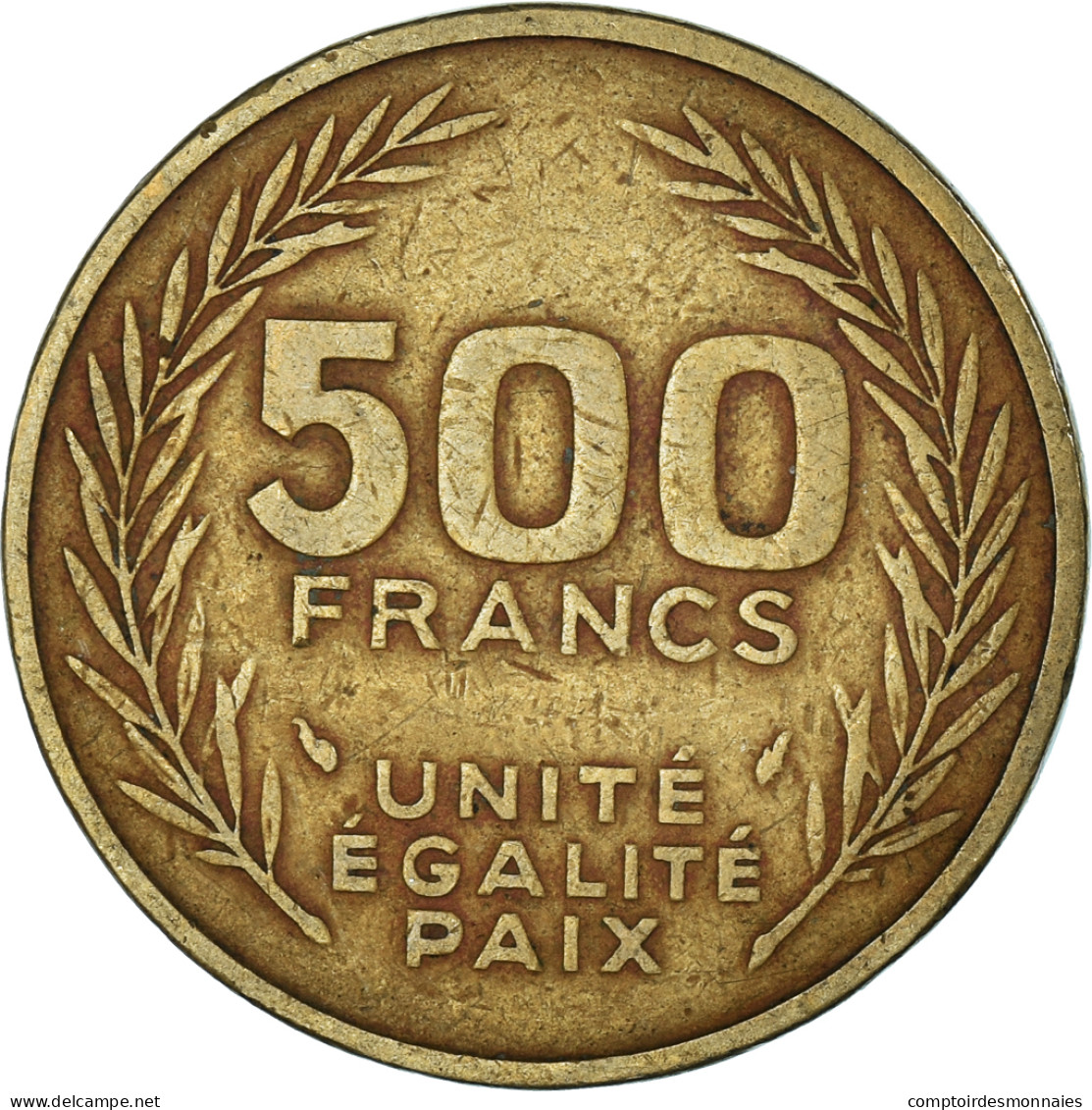 Monnaie, Djibouti, 500 Francs, 1991 - Djibouti