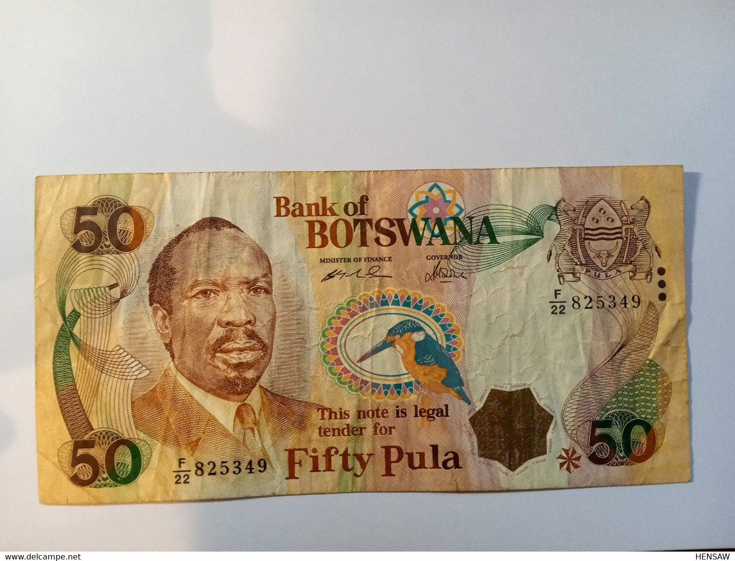 BOTSWANA 50 PULA 2000 P 22 USED USADO - Botswana