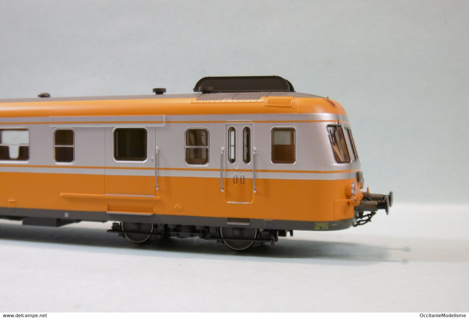 Jouef - AUTORAIL RGP II X 2715 X 2700 RTG inoxydable orange ép. IV SNCF réf. HJ2387 Neuf NBO HO 1/87