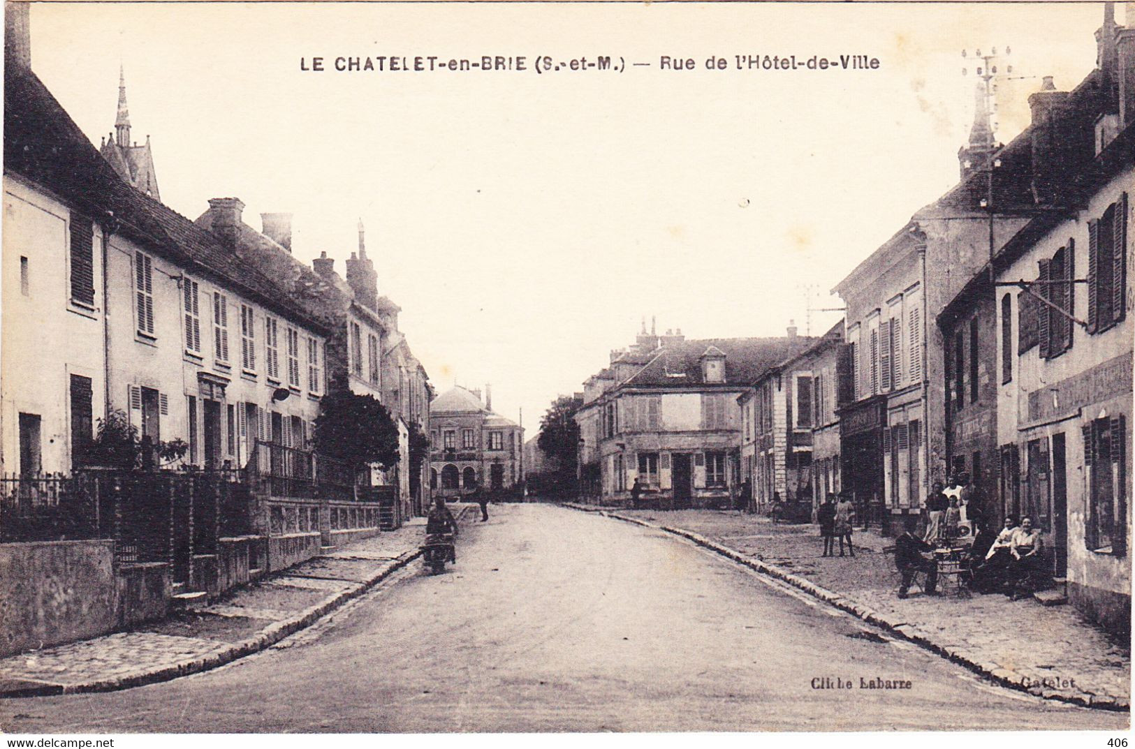Le Chatelet-en-Brie  Rue De L'Hôtel De Ville - Le Chatelet En Brie