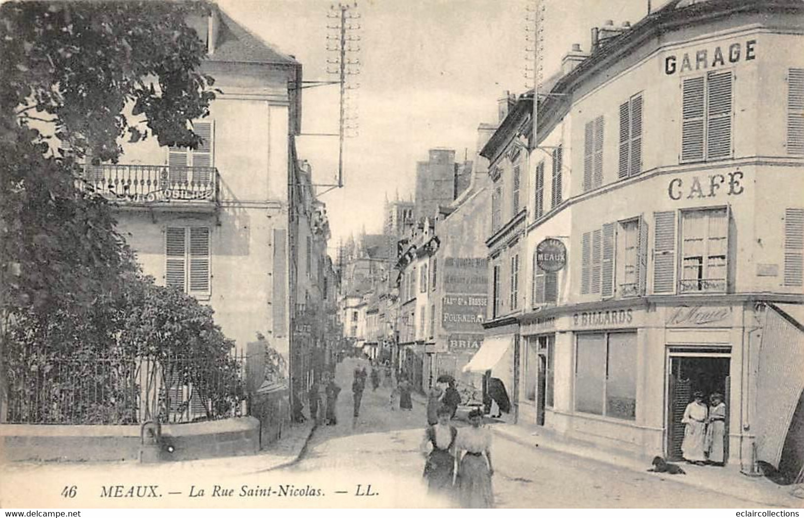 Meaux         77         La Rue Saint Nicolas                 (voir Scan) - Meaux