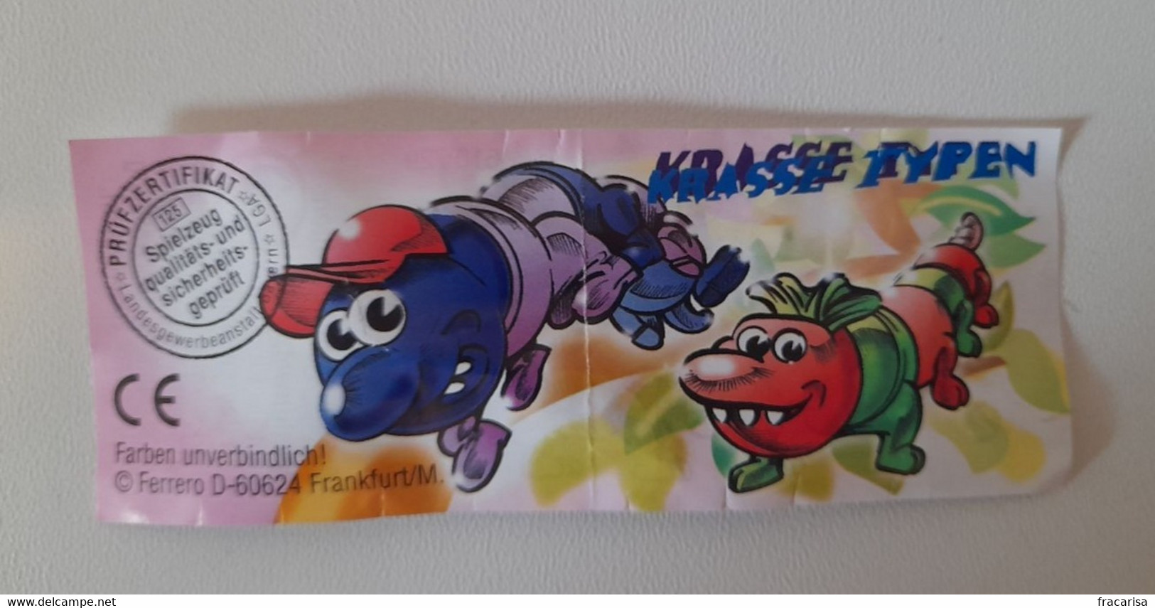 KINDER SURPRISE 2002 Deutch :            BPZ ; 610729 - Handleidingen