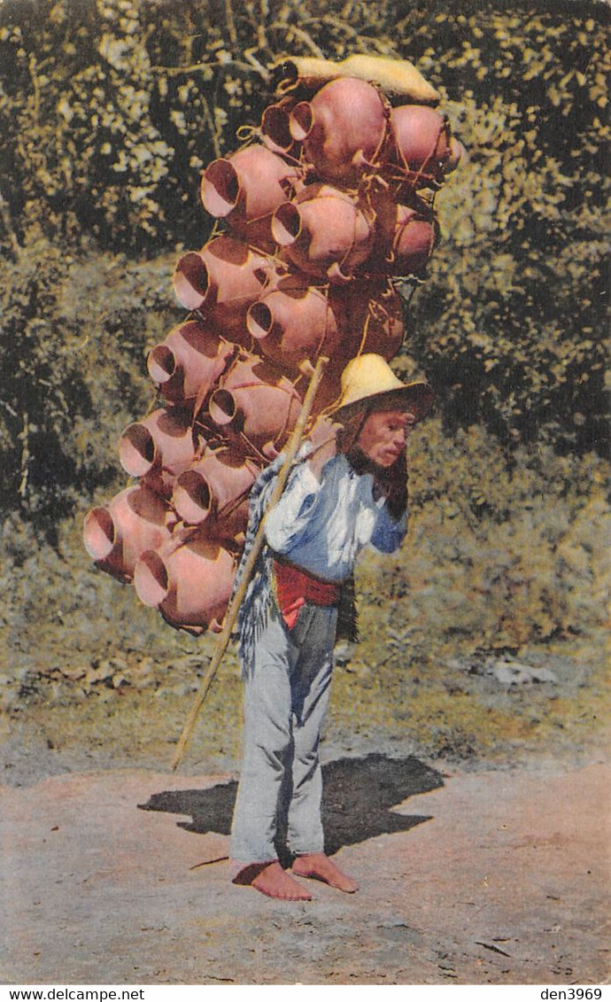 Amérique - GUATEMALA - Chinautla - Vendedor De Tinajas - Marchand De Pots, Poterie - Guatemala