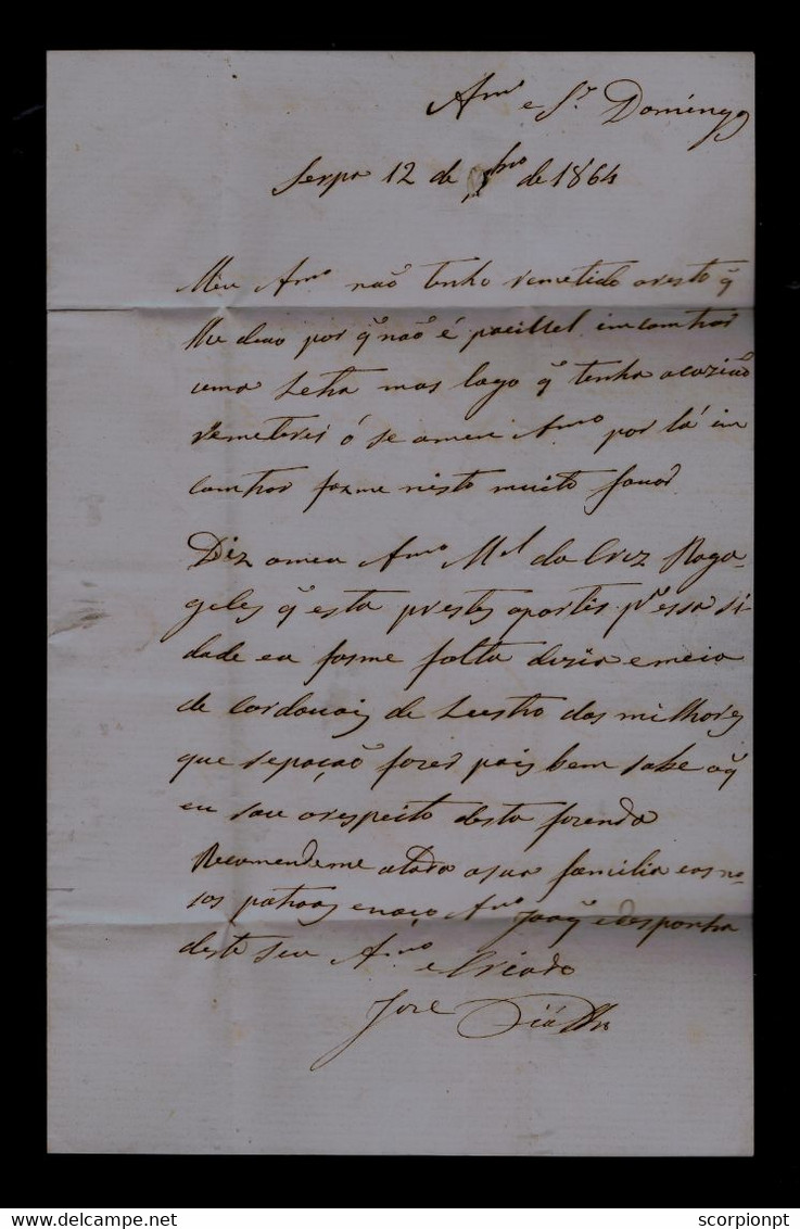 Sp9631 PORTUGAL D.Luís I, 25r., 1864 SERPA »Lisboa - Autres & Non Classés