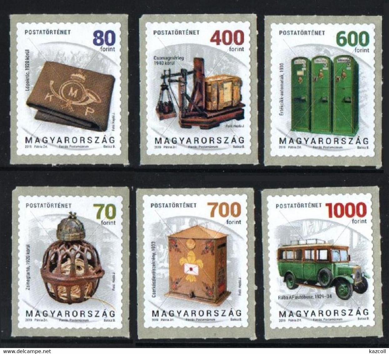 Hungary 2019. Postal History  MNH - Neufs