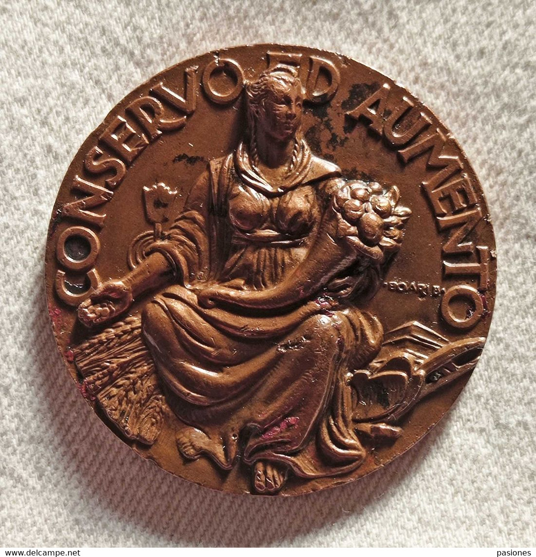 Medaglia Centenario Cassa Di Risparmio Di Bologna (1837-1937) - Firma's