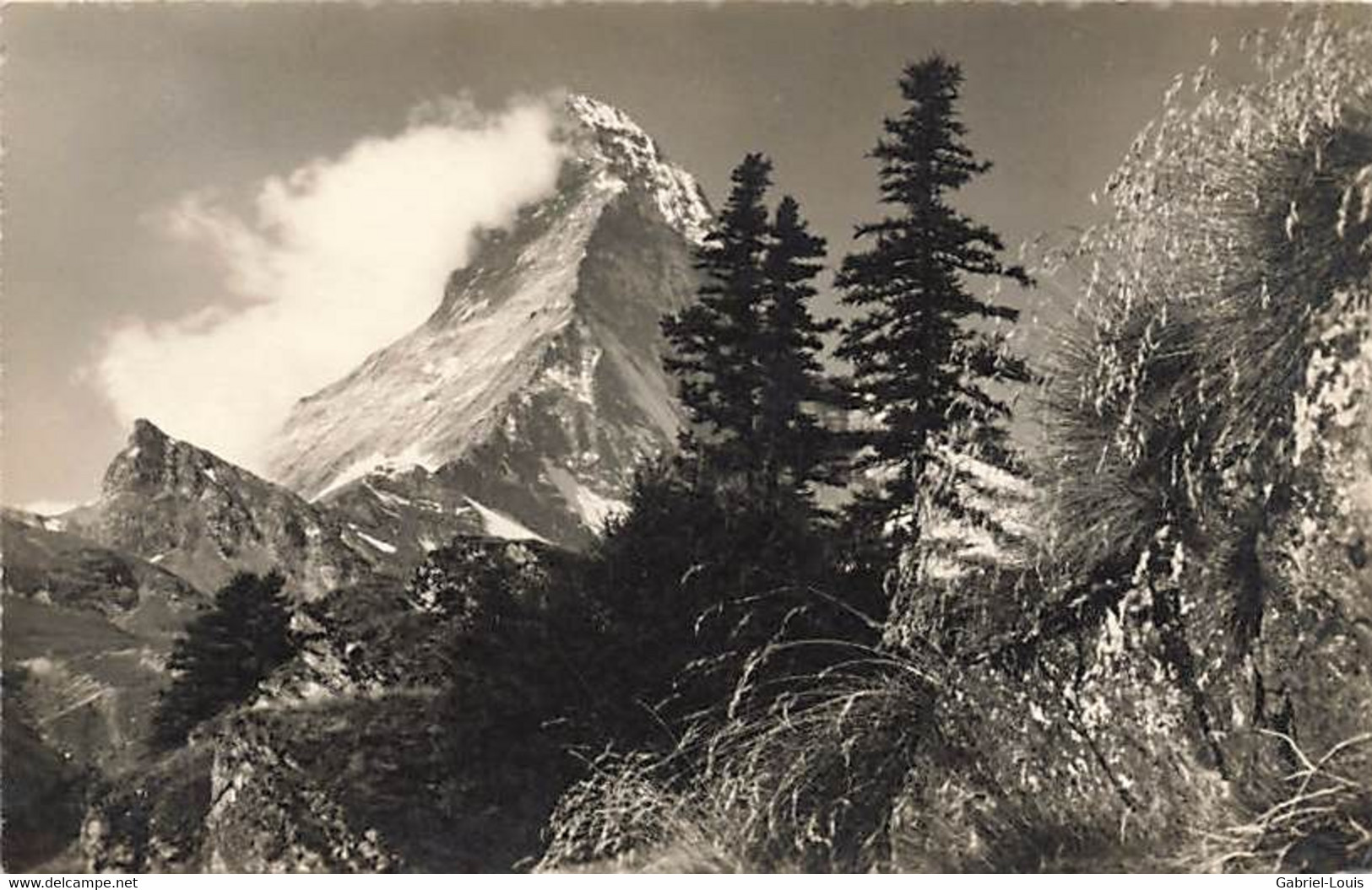 Bei Zermatt Und Matterhorn Le Cervin 1942 - Zermatt