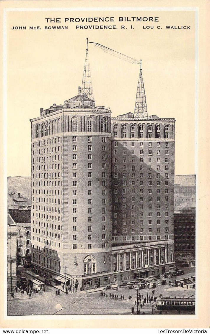 ETATS-UNIS - Rhode Island - Providence - The Providence Biltmore - Carte Postale Ancienne - Providence