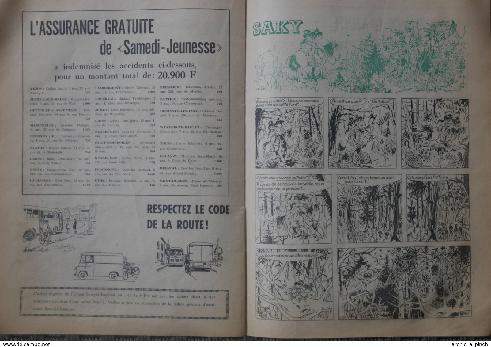 Samedi Jeunesse - Les Bouteilles Du Roi M'Bouli N° 106, Août 1966 - Samedi Jeunesse