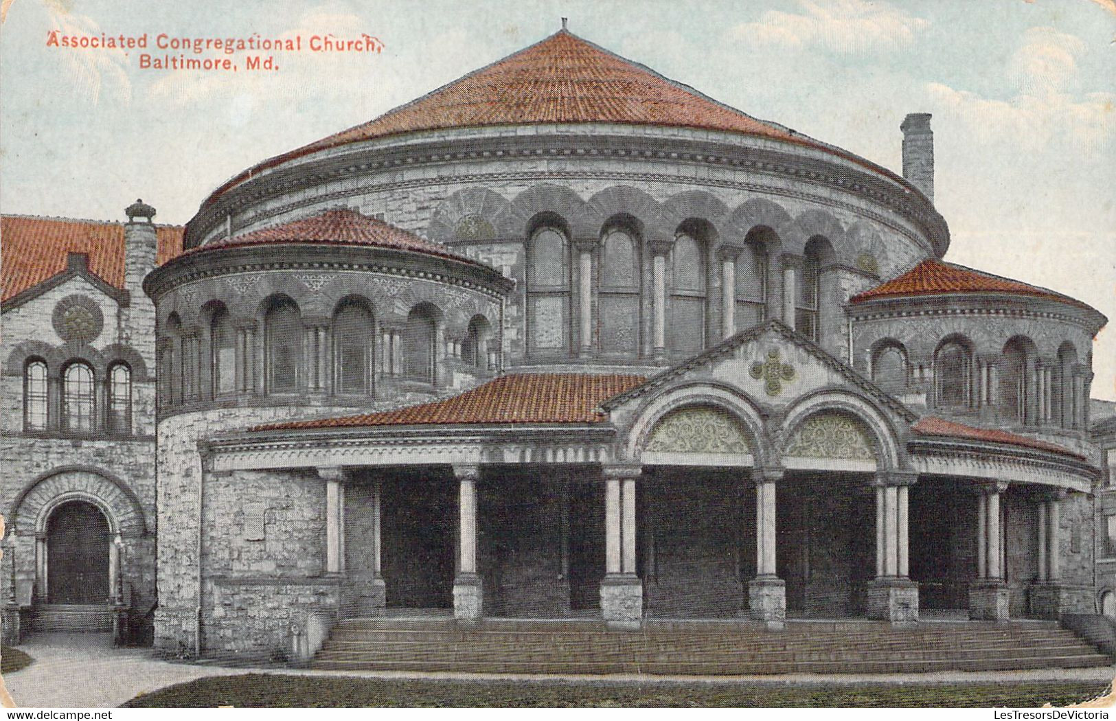USA - MARYLAND - Baltimore - Associated Congregational Church - Carte Postale Ancienne - Baltimore