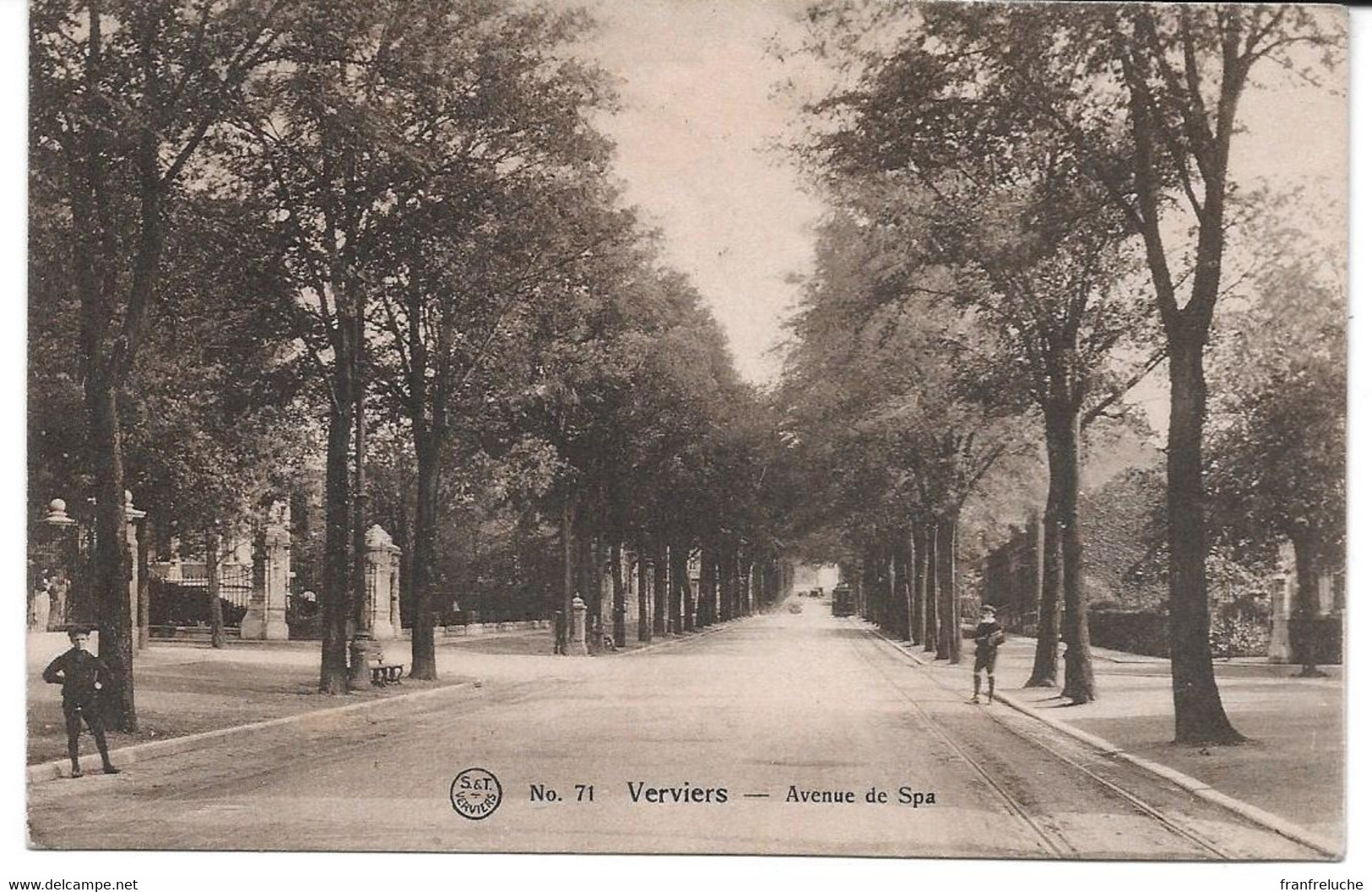 VERVIERS  (4800) Avenue De SPA ( S T N 71 ) - Verviers