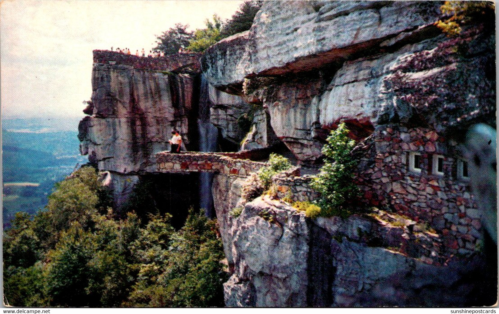 Tennessee Chattanooga Lookout Mountain Rock City Gardens Undercliff Terrace And Lover's Leap - Chattanooga