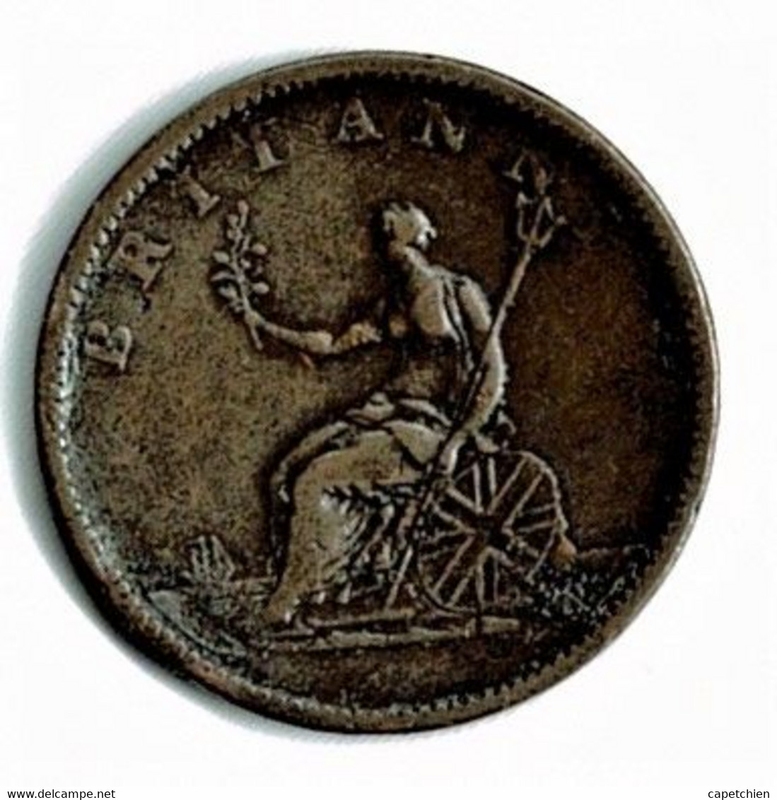 GRANDE BRETAGNE / ONE PENNY / GEORGES III / 1806/ ETAT SUPERBE / Très Belle Patine Impossible à Voir Avec Le Scan ! - Sonstige & Ohne Zuordnung