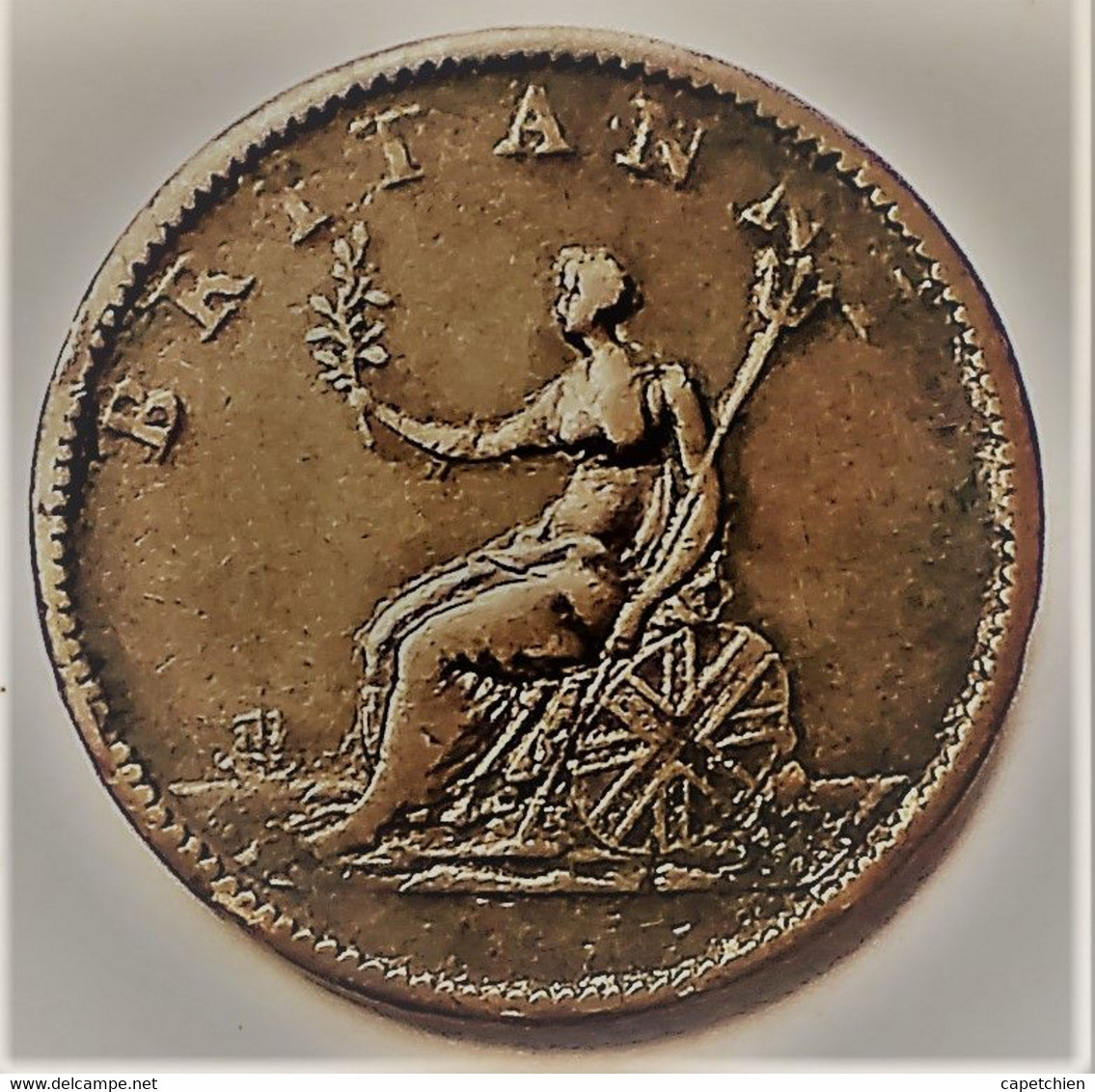 GRANDE BRETAGNE / ONE PENNY / GEORGES III / 1806/ ETAT SUPERBE / Très Belle Patine Impossible à Voir Avec Le Scan ! - Autres & Non Classés