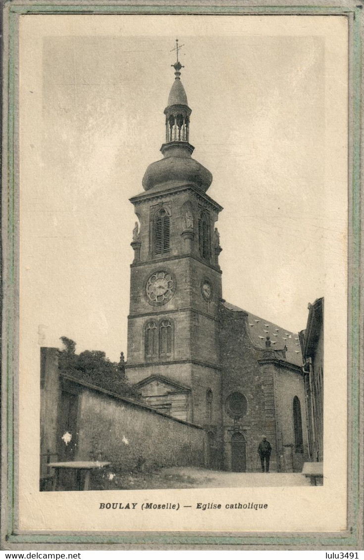 CPA  (57) BOULAY-MOSELLE - Aspect De L'Eglise Catholique En 1939 - Boulay Moselle