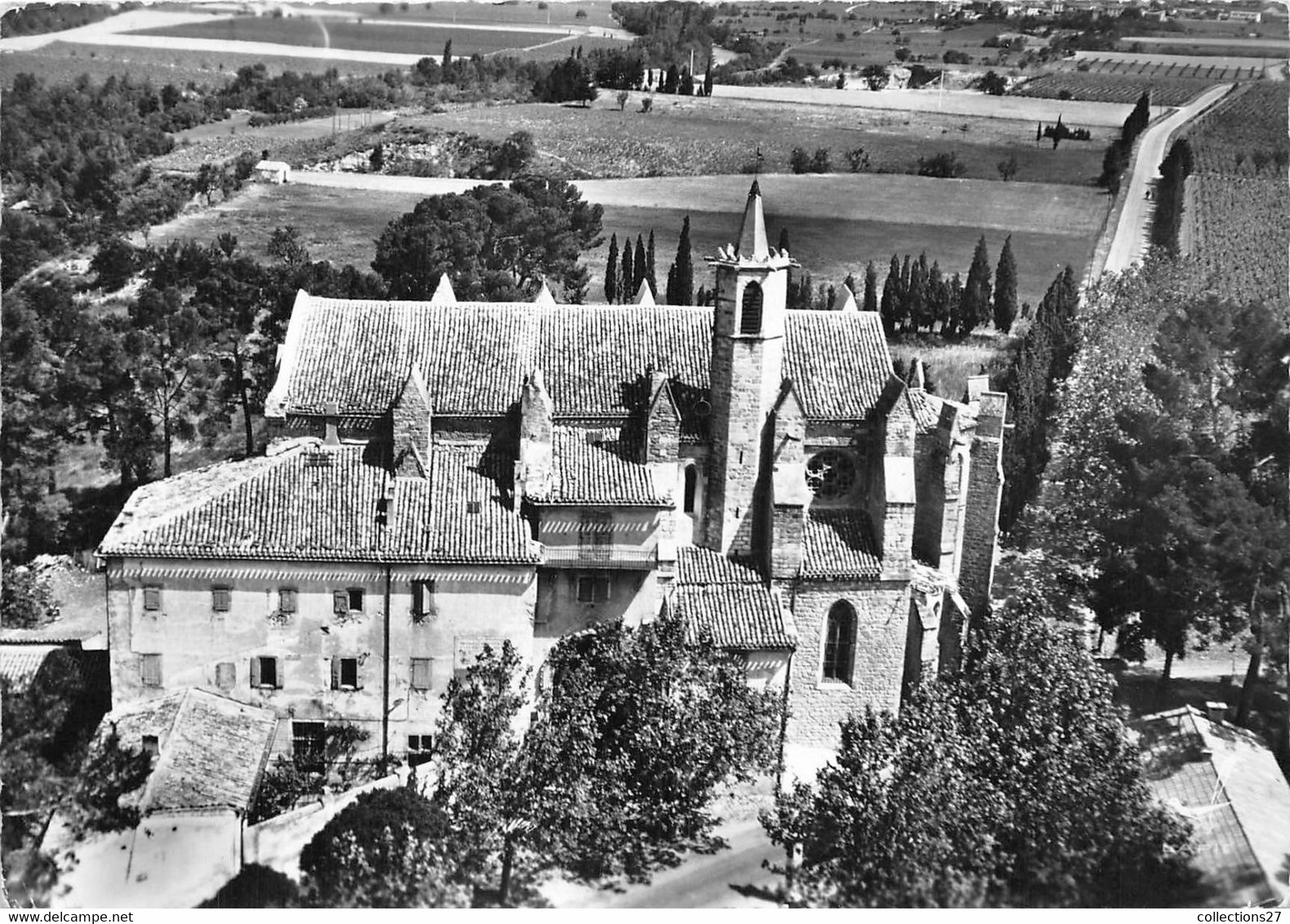 11-LIMOUX- NOTRE-DAME DE MARCEILLE VUE DU CIEL - Limoux