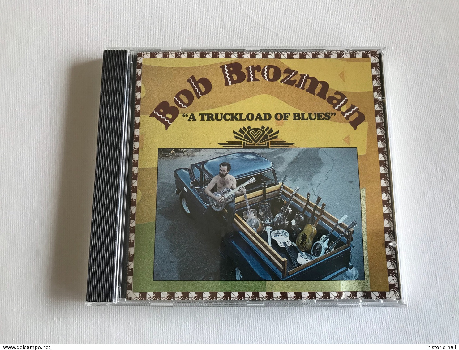 BOB BROZMAN - A Truckload Of Blues - CD - 1993 - HOLLAND Press - Blues