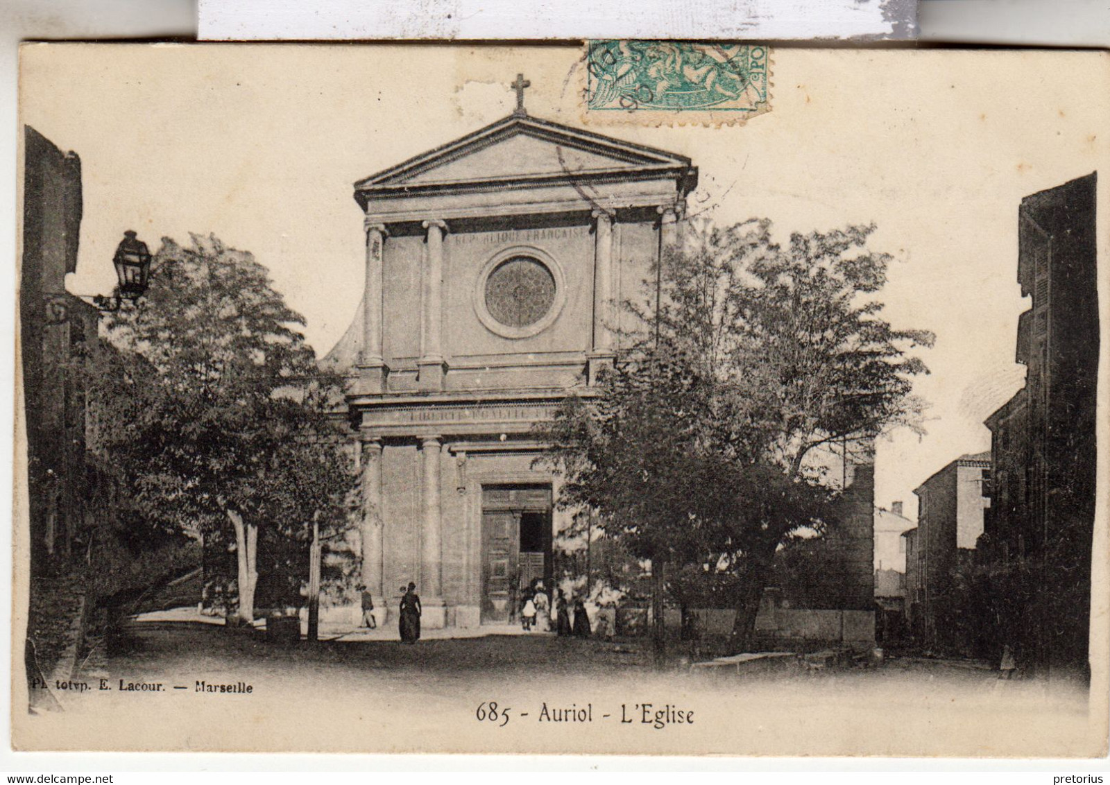 DEPT 13 / AURIOL - EGLISE - Auriol