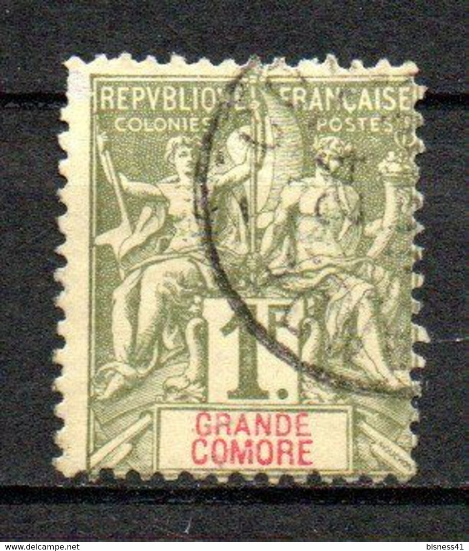 Col33 Colonie Grande Comore N° 13 Oblitéré Cote : 45,00€ - Used Stamps