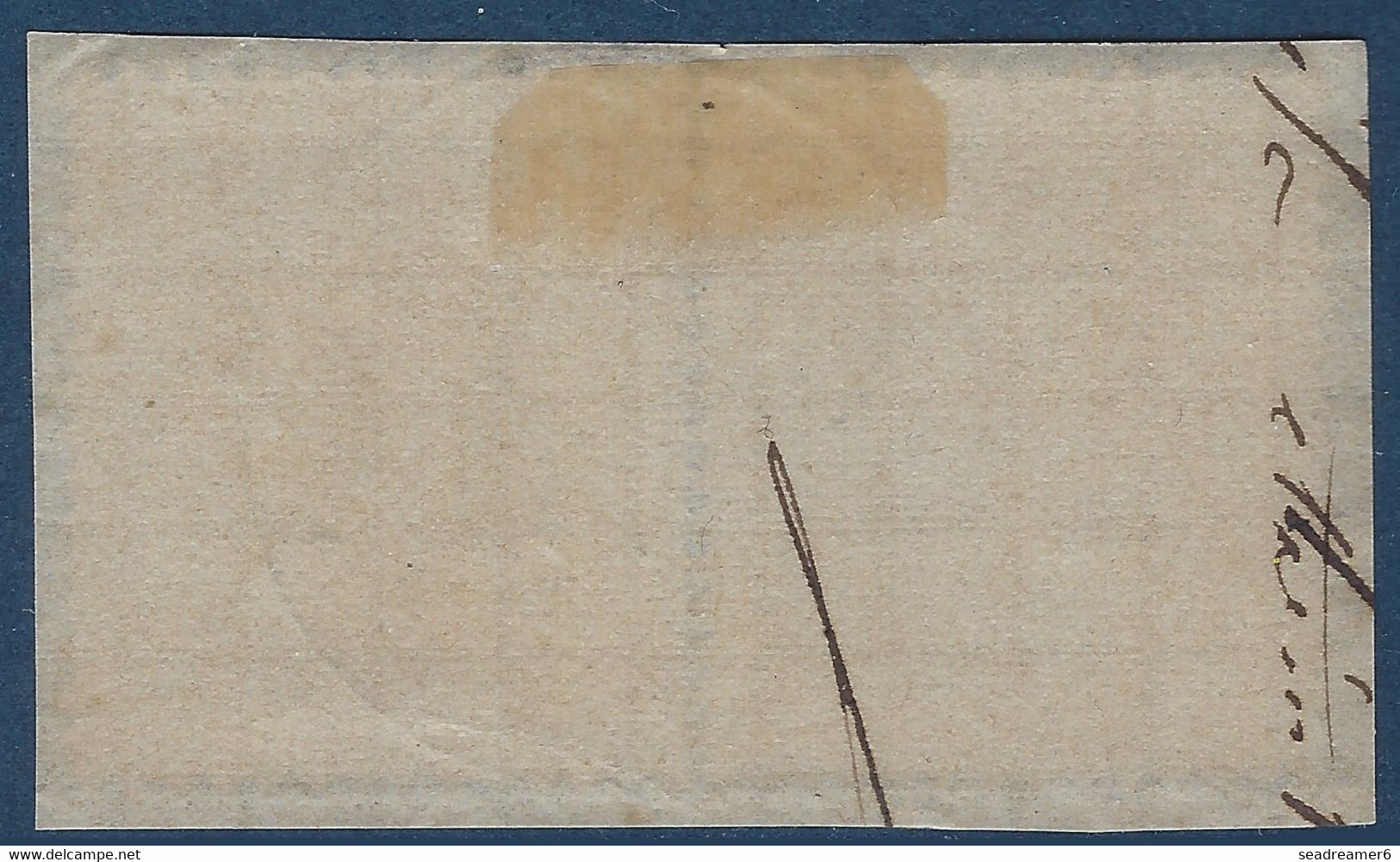 France Alsace Lorraine Fragment Paire N°5 10c Bistre Brun Oblitérés De MOERCHINGEN SUPERBE - Used Stamps