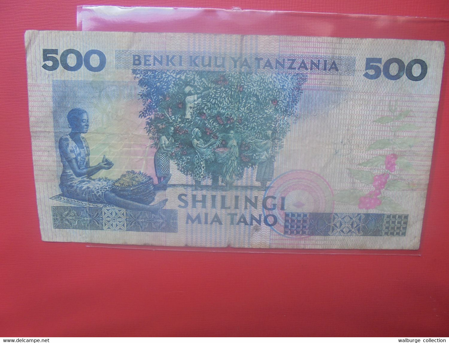 TANZANIE 500 SHILINGI 1989 Circuler (B.29) - Tanzanie