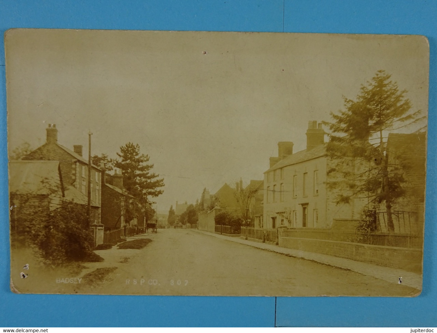 Carte Photo Badsey R.S.P. Co. 307 - Evesham