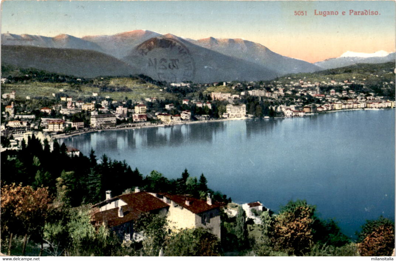 Lugano E Paradiso (5051) * 25. 2. 1914 - Paradiso