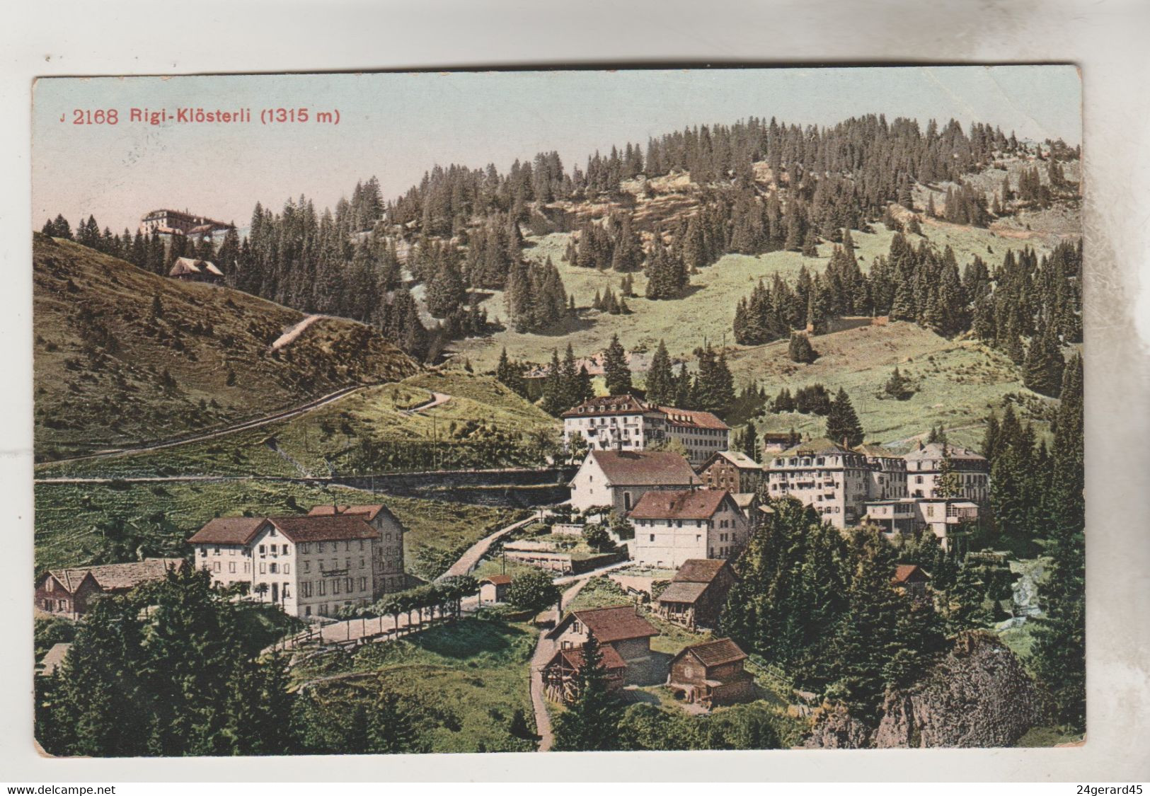 CPA RIGI KLOSTERLI (Suisse-Schwytz) - 1315 M Vue Générale - Schwytz