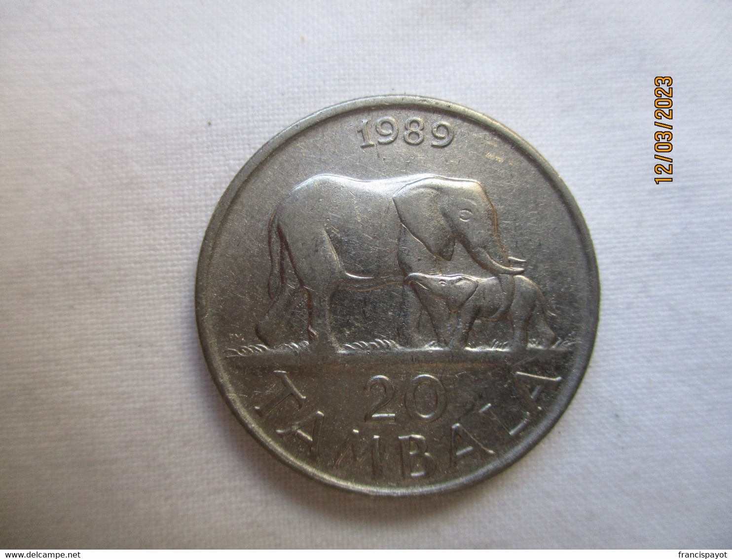 Malawi: 20 Tambala 1989 - Malawi