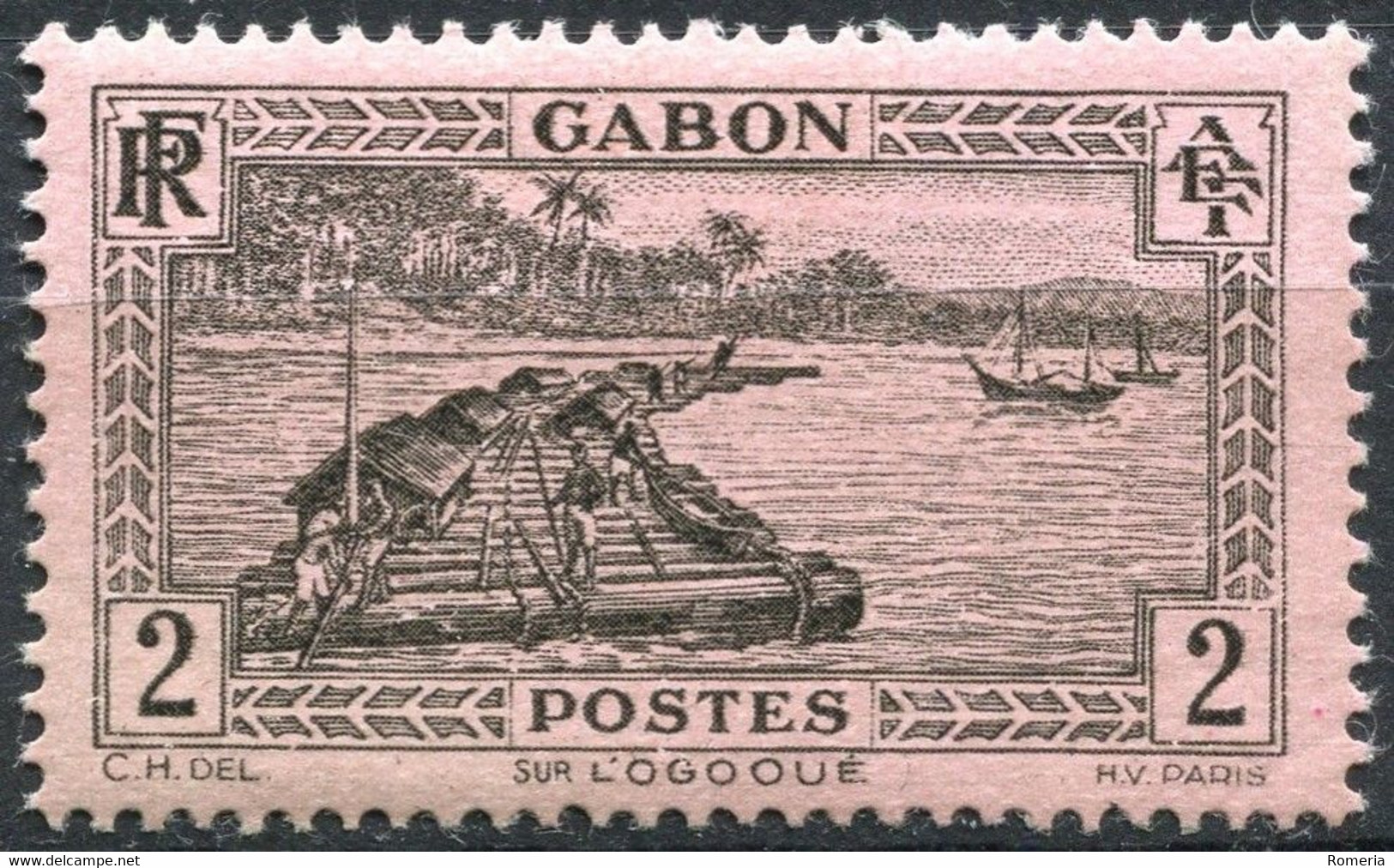 Gabon - 1910 - >1932 - Lot timbres * TC et oblitérés - Nºs dans description