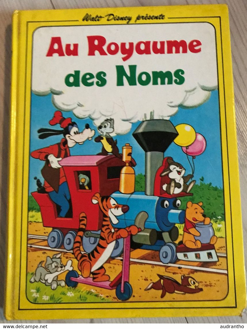 Bande Dessinée 1980 Au Royaume Des Noms Walt Disney Paris-hachette - Sammlungen